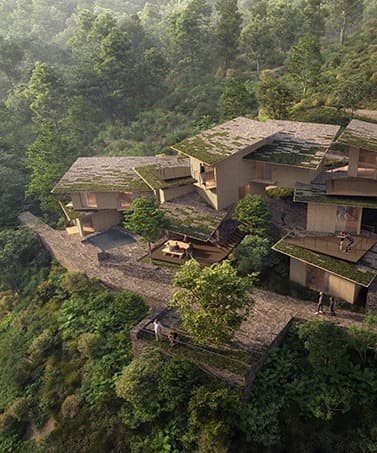 Village in progress