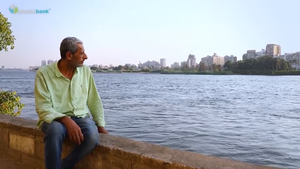 Bashay, a Plastic Bank collector in Cairo, Egypt.